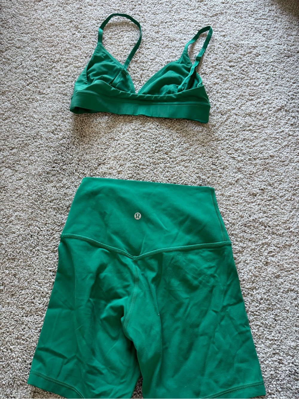 lululemon athletica Green Athletic Shorts - Picture 2 of 2